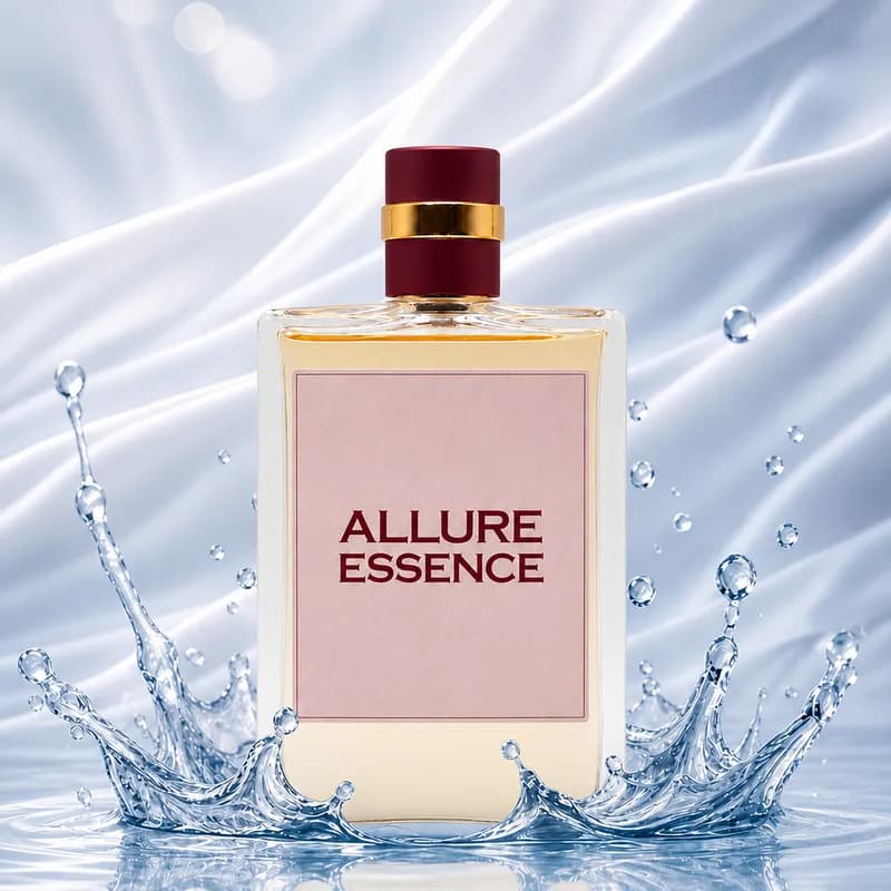 MIØ Allure Essence – Autoduft, Blumig & Elegant, Duftmotiv als Flakon