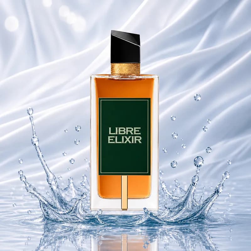 MIØ Libre Élixir – Autoduft, Warm & Orientalisch, Duftmotiv als Flakon