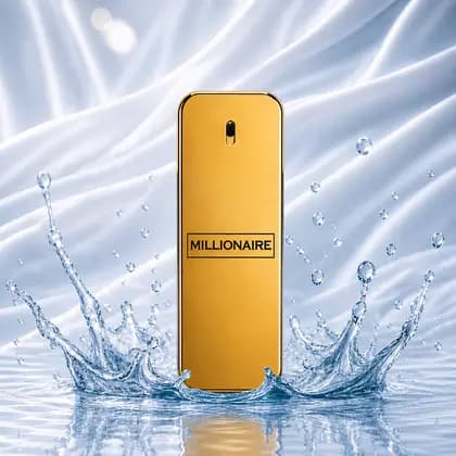 MIØ Millionaire – Autoduft, Warm & Orientalisch, Duftmotiv als Flakon