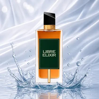 MIØ Libre Élixir – Autoduft, Warm & Orientalisch, Duftmotiv als Flakon