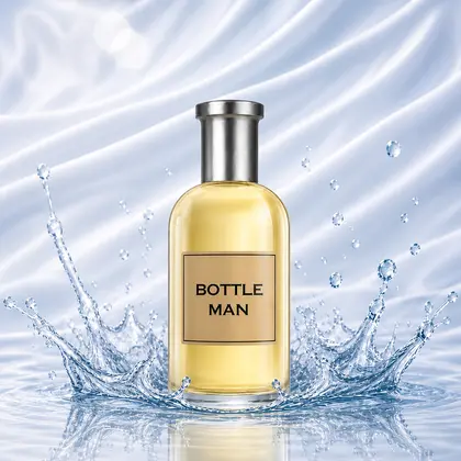 MIØ Bottle Man – Autoduft, Fruchtig & Holzig, Duftmotiv als Flakon