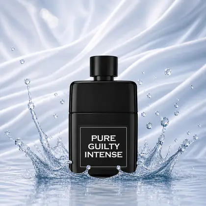 MIØ Pure Guilty Intense – Autoduft, Warm & Orientalisch, Duftmotiv als Flakon